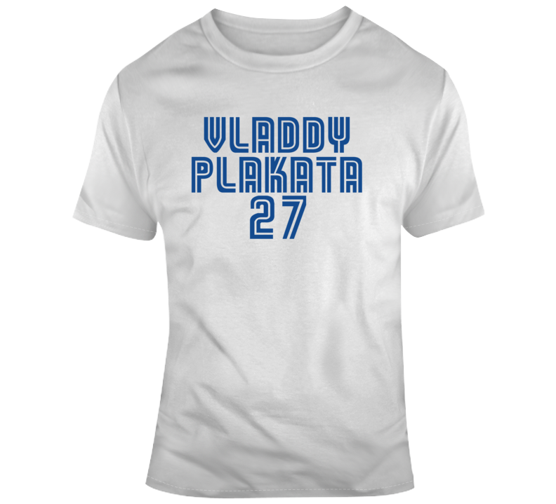 Ready To Plakata Shirt  Vladimir Guerrero Jr. Vladdy Toronto Baseball -  RotoWear