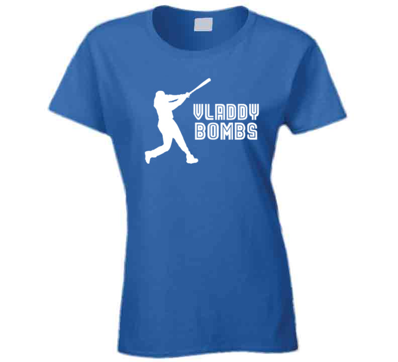 Vladimir Guerrero Jr Vlad Bombs Toronto Baseball Fan T Shirt – theSixTshirts