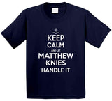 Matthew Knies Keep Calm Toronto Hockey Fan T Shirt