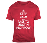 Justin Morrow Keep Calm Toronto Soccer Fan T Shirt - theSixTshirts