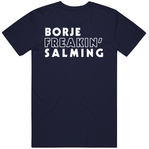 Borje Salming Freakin Toronto Hockey Fan T Shirt