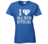 Marco Estrada I Heart Toronto Baseball Fan T Shirt - theSixTshirts