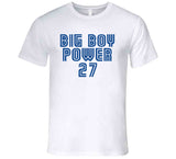 Vladimir Guerrero Jr Big Boy Power Toronto Baseball Fan T Shirt