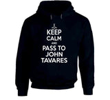 John Tavares Keep Calm Pass To Toronto Hockey Fan T Shirt - theSixTshirts